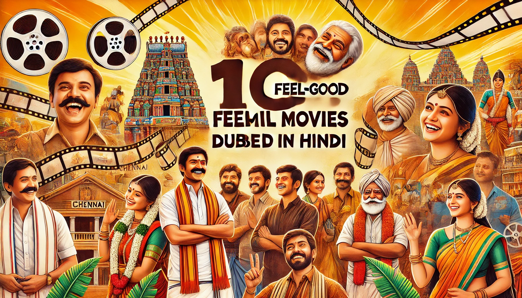 Feel-Good Tamil Movies Dubbed in Hindi